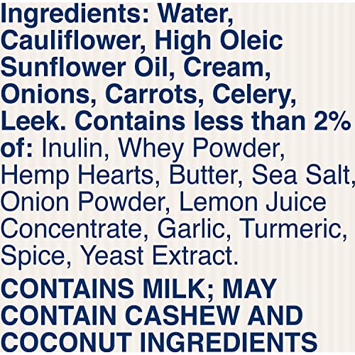 PROGRESSO KETO-FRIENDLY CREAMY CAULIFLOWER CANNED SOUP, 14.5 OZ.