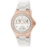 Invicta Women's 1644 Angel Jelly Fish Crystal Accented White Dial Watch