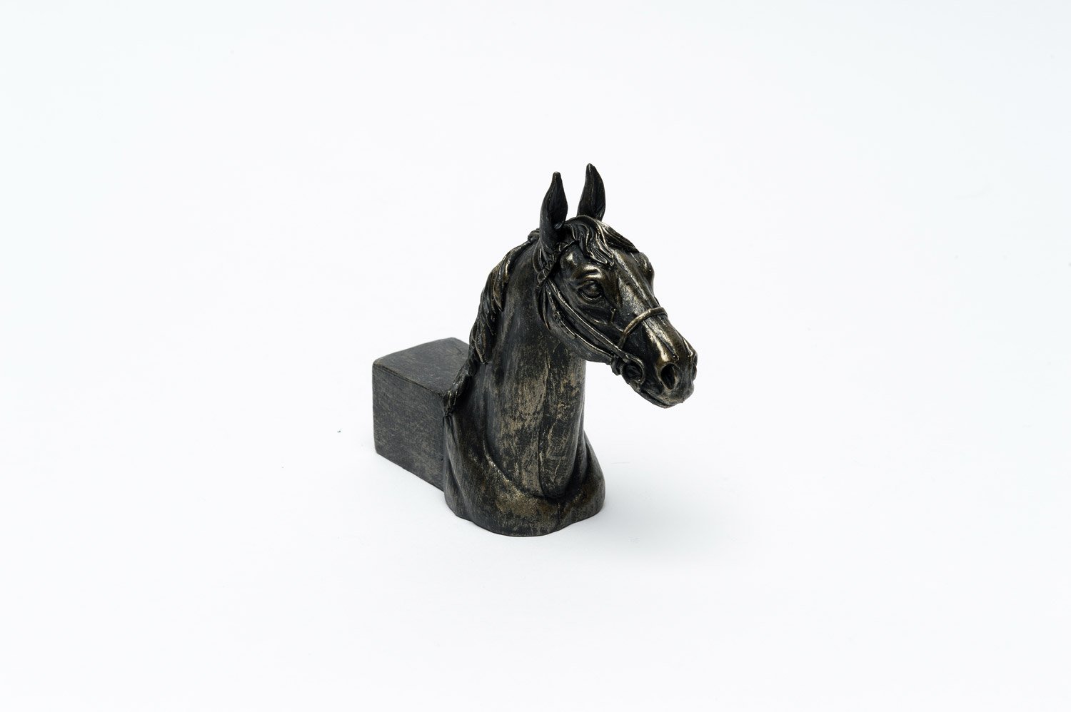 Plant Pot Feet - Bronze Horse Head (Set of 3)