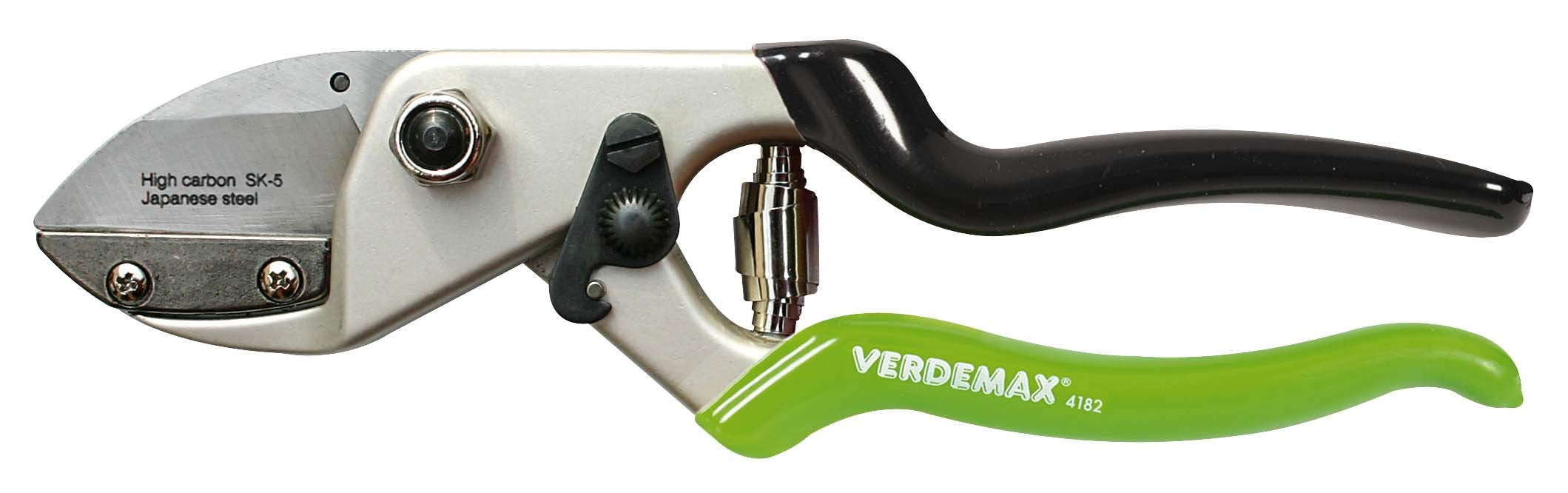 Verdemax 4182 21 cm Professional Anvil Pruning Shear - Multi-Colour