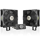 AC Infinity AXIAL S1238D, Dual 120mm Muffin Fan