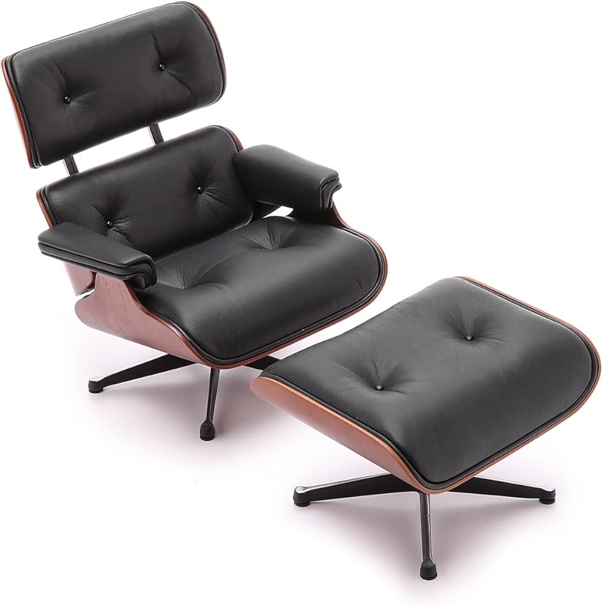 Vitra Miniature Lounge Chair & Ottoman Furniture & Decor
