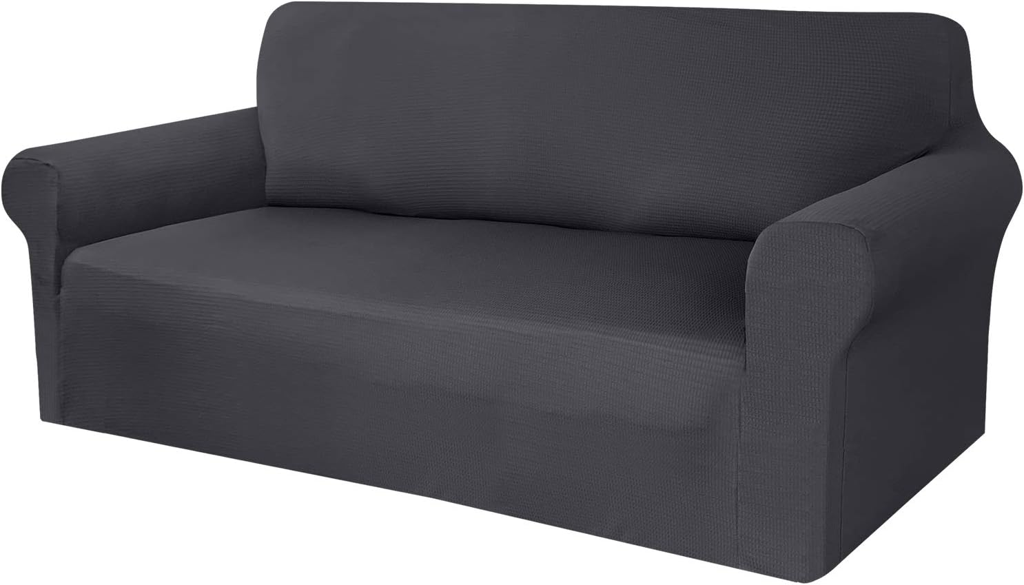 Granbest Thick Couch Cover 1 Piece Stretch Fit Sofa Cover for 3 Cushion