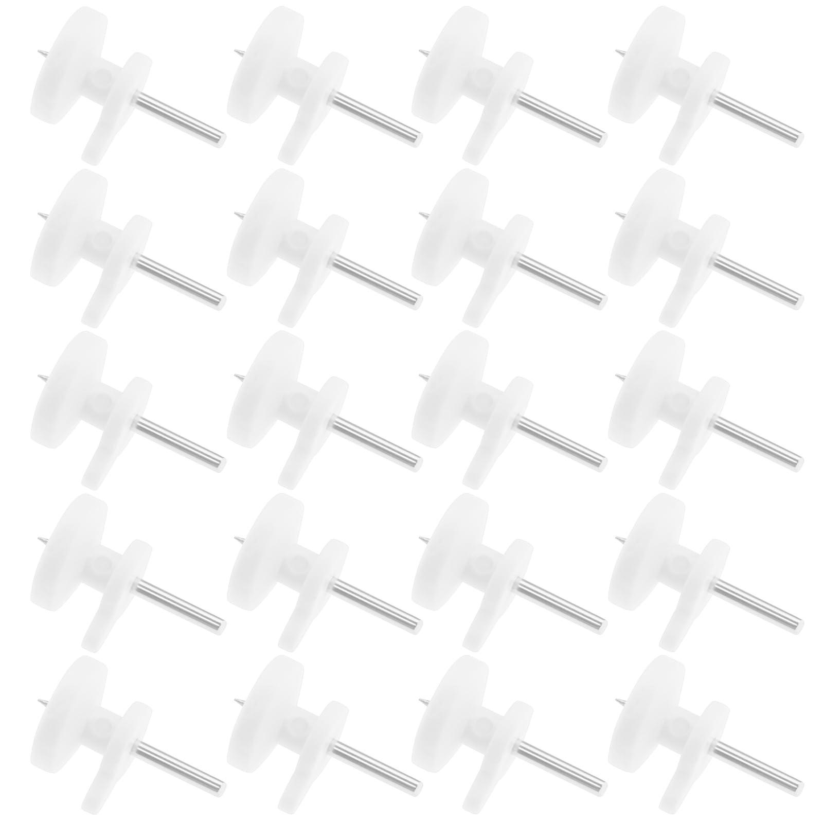 OTOTEC 100PCS Hardwall Mini Non-Marking Hooks Invisible Hook Nail Photo Frame Hangers for Hard Wall Picture Frames Oil Painting Posters
