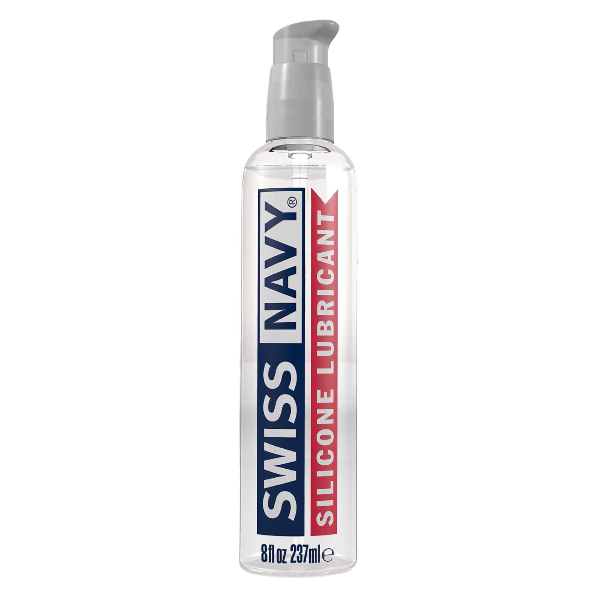 Swiss Navy - Premium Silicone-Based Lubricant - Nourishing, Lightweight & Slippery- Smooth Formula - Suitable for Any Skin Type - 237ml