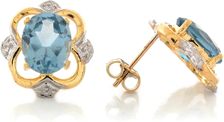 two birthstone earrings
