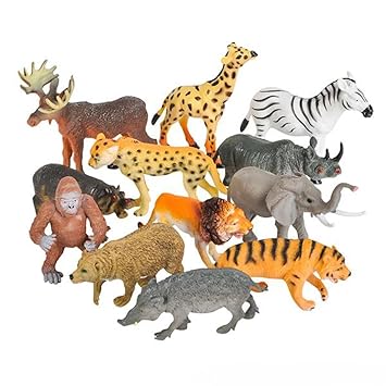 plastic toy zoo animals