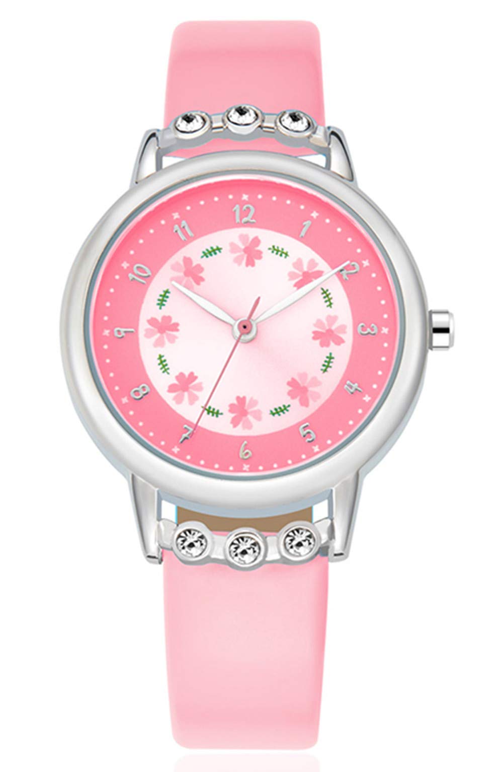 WUTANKids Watch Girls Ages 6-8 8-10 10-12, Wrist Watches for Girls Gifts Waterproof Reloj para Niños Niñas 6 7 8 Year Old Girl Birthday Gift, pink, FASHION girls watches ages 7-10