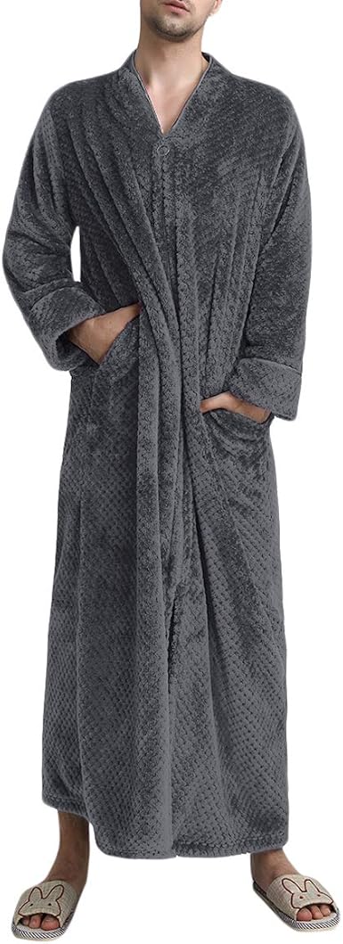 bademantel mit rei�verschluss ohne kapuze