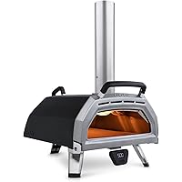 Ooni Karu 16 Multi-Fuel Outdoor Pizza Oven – Wood Fired and Gas Pizza Oven – Outdoor Cooking Pizza Maker - Tabletop Pizza Ove