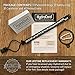 Gearproz HydroCord 1.0 Handle with Wide Mouth Ring and Carabiner, Compatible with 12-64 oz Water Bottles, Hydroflask 1.0, Iron Flask, Thermoflask & Wide Mouth 2.28