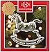 Lenox 2016 Baby's First Christmas Rocking Horse Crystal Ornament