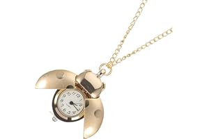 UKCOCO 1pc Pocket Watch Nurse Necklace Vintage Pocket Christmas Watches Zinc Alloy Ladybug Boy