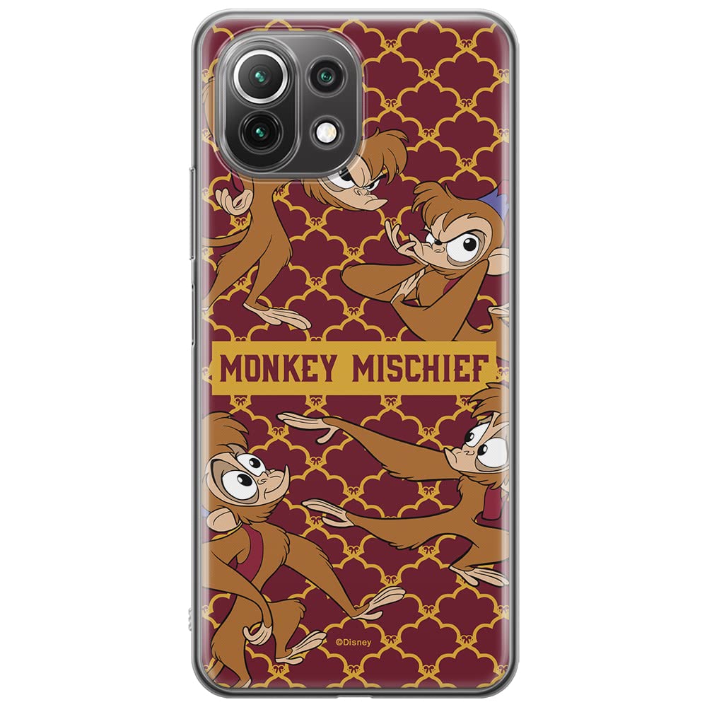 ERT GROUP mobile phone case for Xiaomi 11 Lite 4G/5G original and officially Licensed Disney pattern Abu 002 adapted to the shape of the mobile phone, case made of TPU — image 1