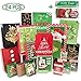 Christmas Gift Tags 60 Count with Untied String (15 Assorted Glitter, Foil, Printed Designs for DIY Xmas Present Wrap and Label Package Name Card)