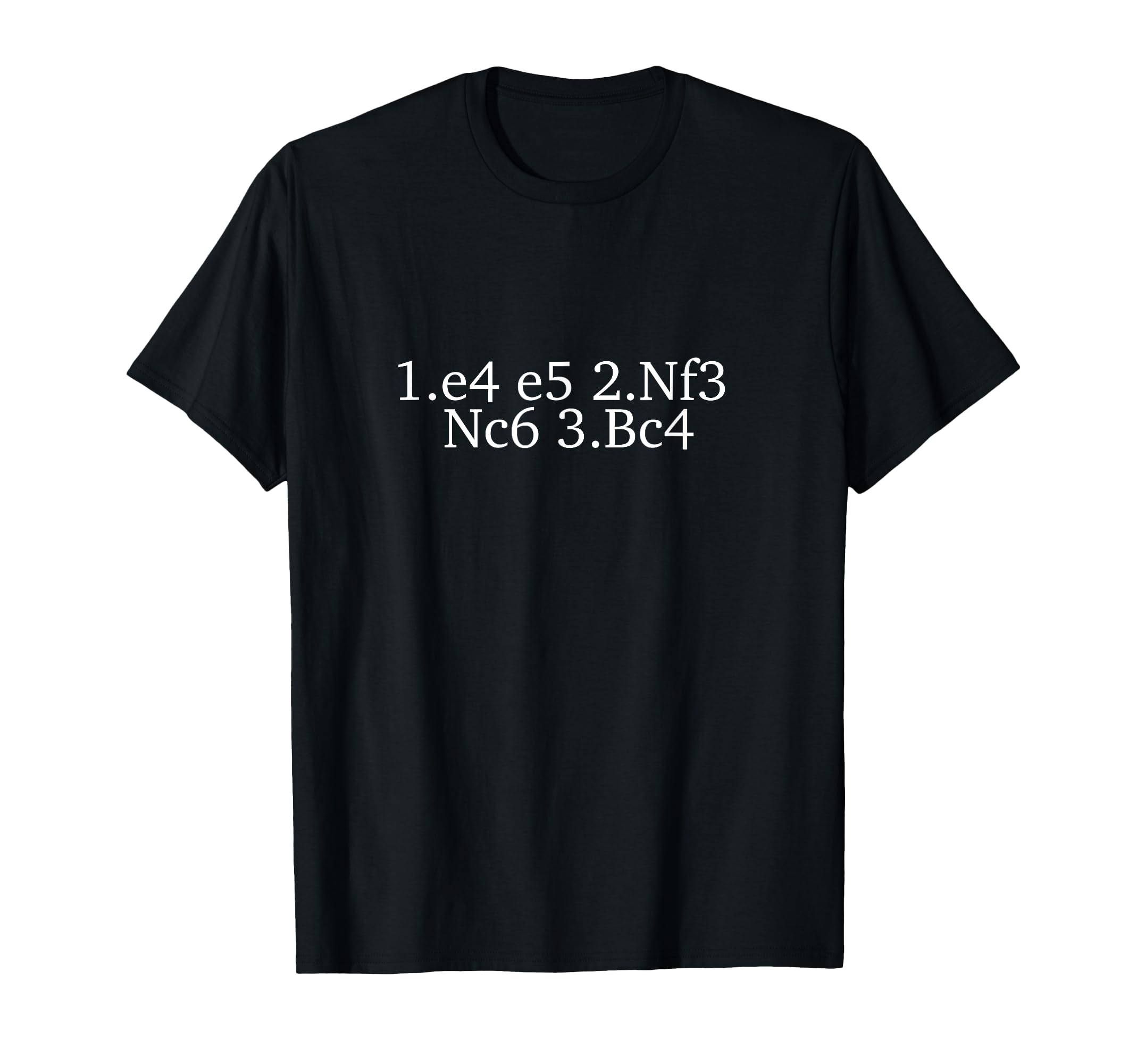 Italian Game Opening Cool Chess T Shirts for Chess Lovers T-Shirt