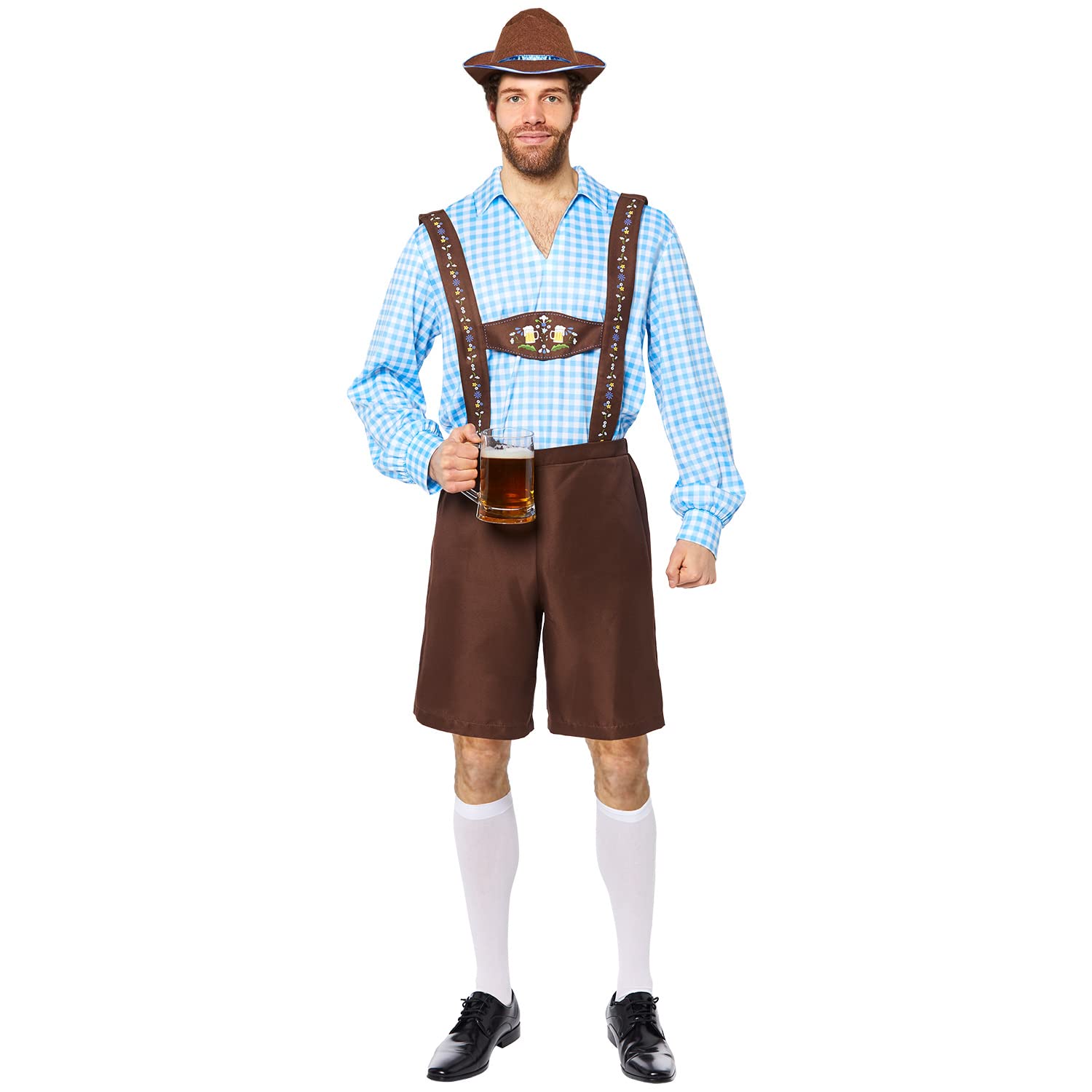Amscan 9917557 - Adults Oktoberfest Bavarian Man Costume Size: Large