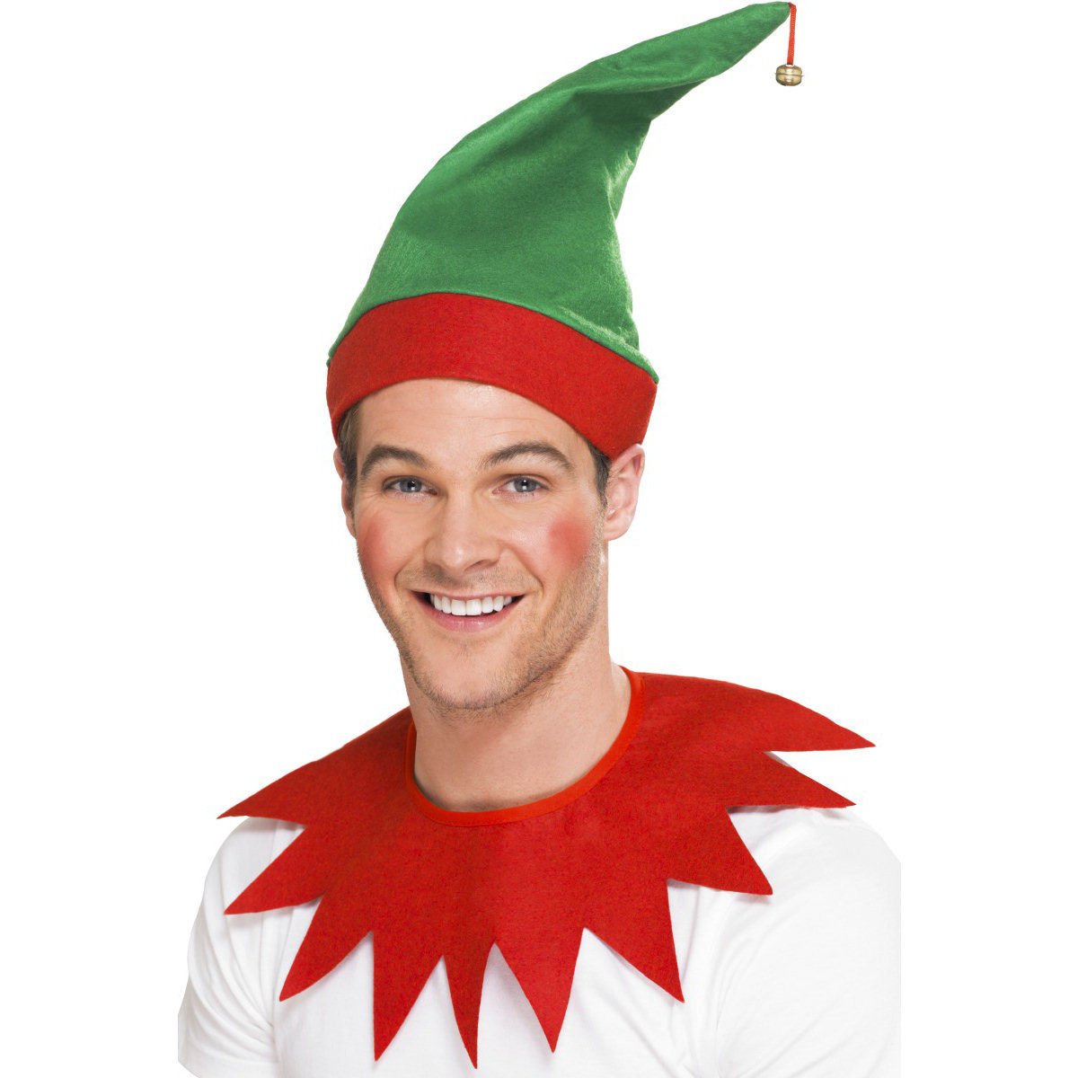 Smiffys Elf Kit Economy with Hat and Collar