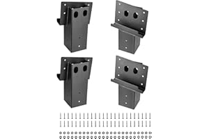 VEVOR Deer Blind Brackets, Outdoor 3.6x3.6 Platform Bracket, Fit 3.5x3.5 In / 88.9x88.9 mm Lumber, 2204lbs/1000kg Capacity St