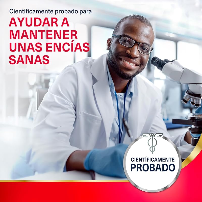 Enjuague Bucal, Cuidado Diario de las Encías, Frescor Intenso, 0% Alcohol, Pack de 2x500 ml