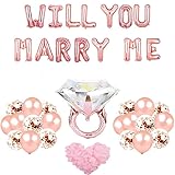 Chic 16" Will You Marry ME & Diamond Proposal Foil