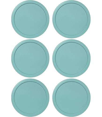 thumbnail interactive-video image 1 of Pyrex 7201-PC 4-Cup Round Food Storage Lid Replacement - Teal Blue (2-Pack) 1 of 3