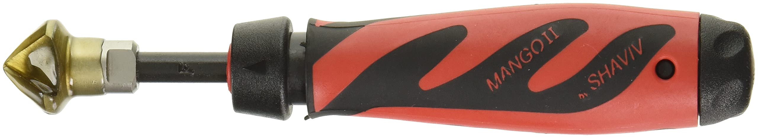 Vargus 155-90071 "Shaviv Mango 2" F Handle Set, Red/Black