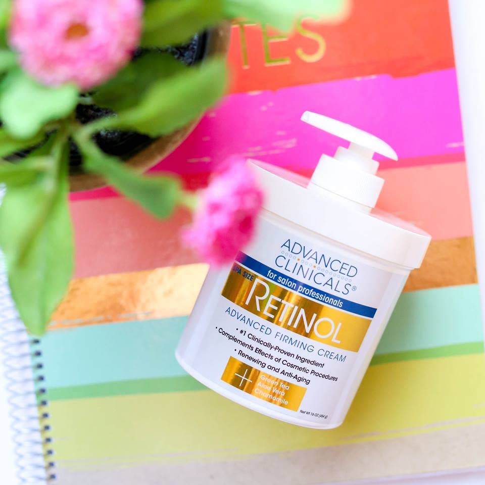 Advanced Clinicals Retinol Body Lotion Moisturizer Face & Body Cream