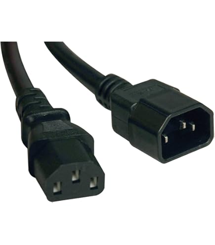Amazon.com: Tripp Lite Computer Power Extension Cord 13A, 16AWG