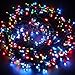 Excelvan Safe Low Voltage 500 LEDs 100M/328FT Dimmable Fairy String Lights with 8 Modes for Bedroom Patio Garden Gate Yard Party Wedding Christmas Decoration, Multi Color