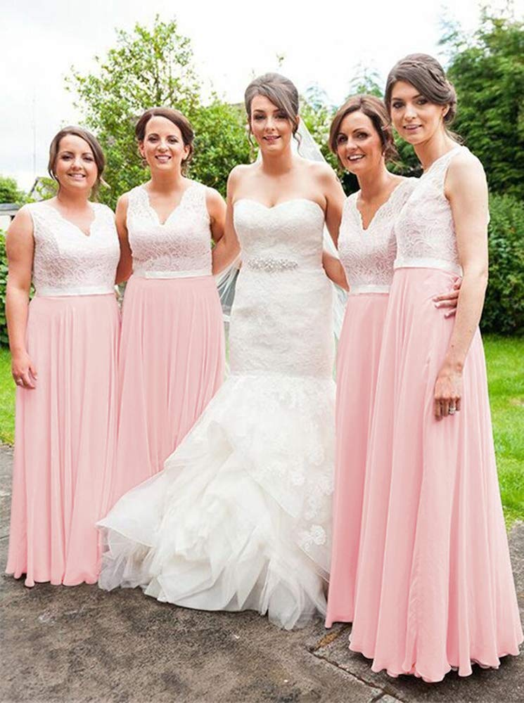 white bridesmaid top