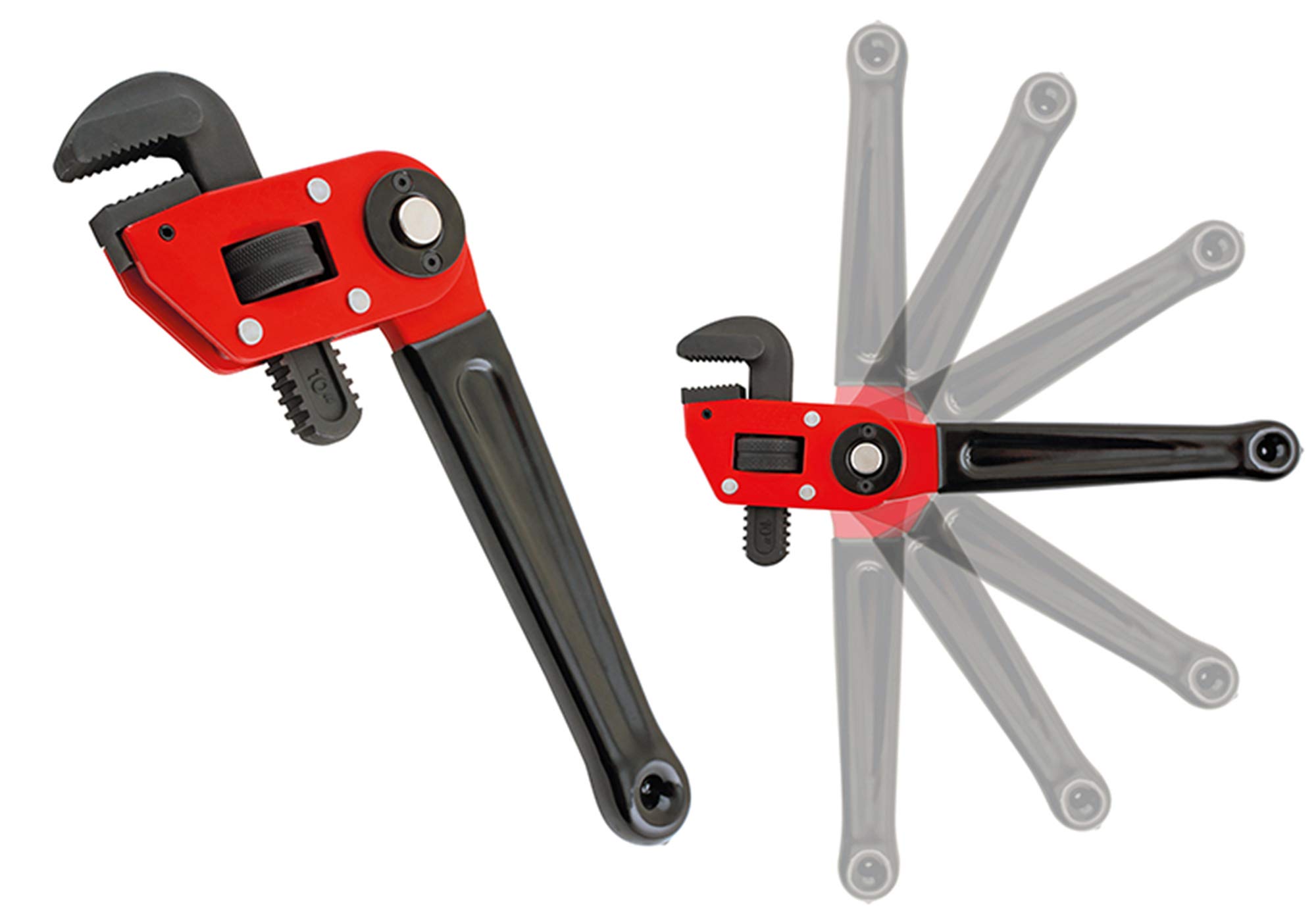 Buy Osaava 47853 Heavy Duty MultiAngle Pipe Wrench Adjustable Head Ø9