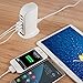 USB Charging Station/Hub, SUPVIN Universal 6A 30W 5 Port USB Wall Charger Power Adapter, Desktop Wall Charging Multi Ports Rapid Adapter for Cellphones, iPad, Camera,etc.