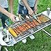Fold Barbecue Charcoal Grill Stove Stainless Steel Portable Folding Charcoal BBQ Grill