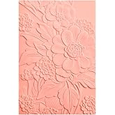 3D Embossing Folder for Card Making Texture Fades Blossom Bloom Floral Plastic Embossing Folder Template for DIY Scrapbooking Paper Crafting Handmade Crafts Scrapbooking Arts Supplies Scrapbook Decor