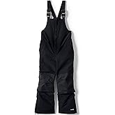 Lands' End Kids Squall Snow Bibs Black Kids 4