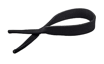 Elastisches Neopren Sportband / Brillenband / Sportbrillenband / Brilenkordel in verschiedenen Farben (Schwarz)