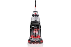 Hoover Commercial PowerScrub XL Spot Extractor, Carpet Cleaner Machine, Upright Shampooer, Commercial Grade Stain Remover, Powerful Deep Cleaner with Heated Drying, CH68000V, Black