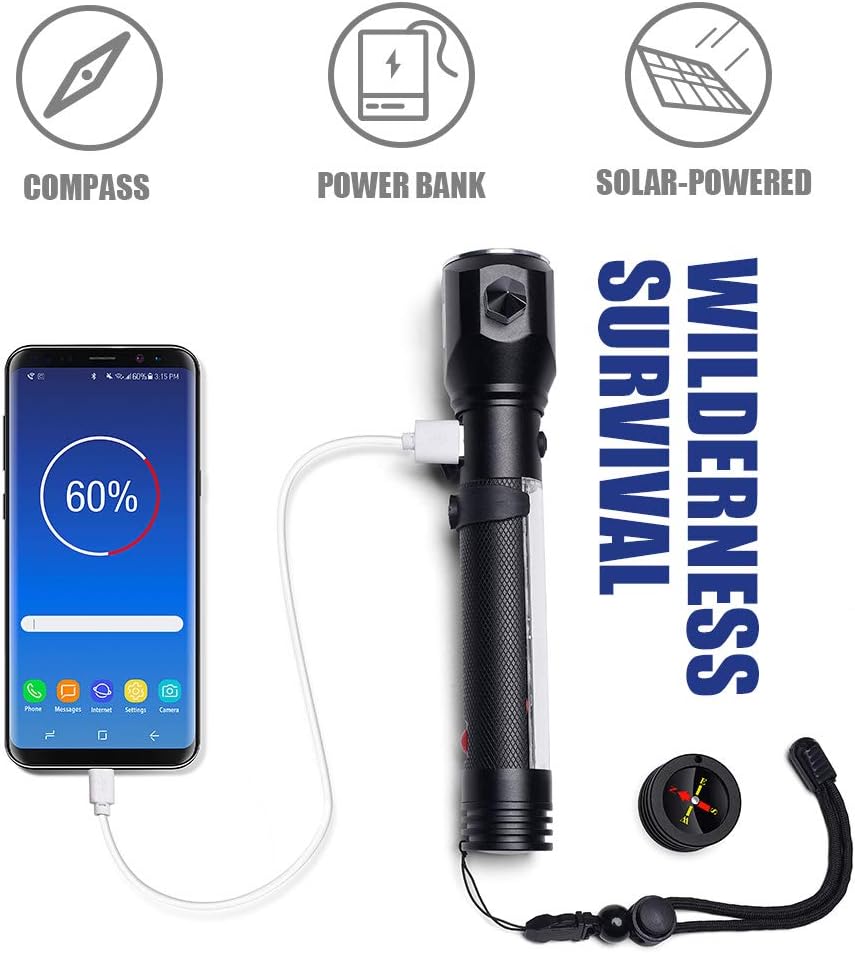 Solar Powered Flashlight