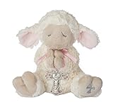 Ganz Serenity Lamb with Crib Cross Christening or