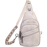 HiChiclife Sling Bag for Women Crossbody Bags for Women Trendy Crossbody purse Fanny Pack Chest Bag for Travel