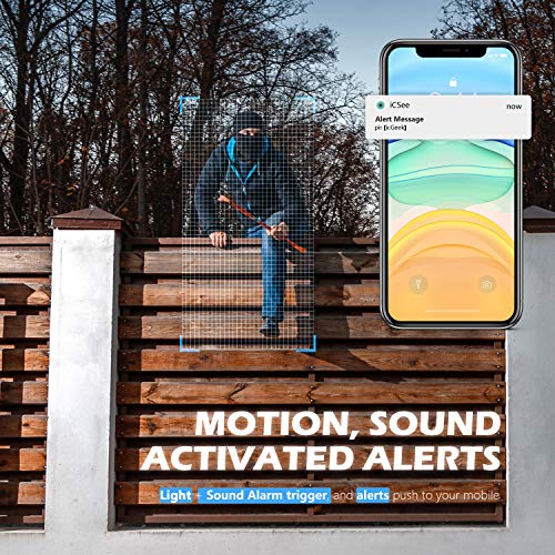 CCTV Camera Wireless Outdoor with Color Night Vision, AIBOOSTPRO 1536P Ultra HD Security Camera Pan/Tilt Dome Wifi Camera Two-Way Talk Surveillance Camera Motion Tracking Ip camera Built-in 32Gb Card