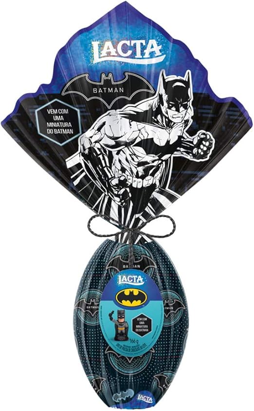 Ovo de Páscoa Lacta Batman 166g