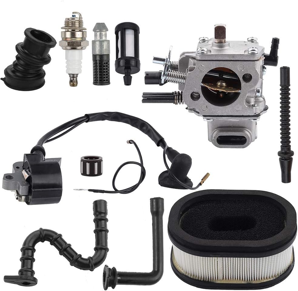 Venseri MS660 Carburetor for MS640 MS650 MS 660 064 066 Chainsaw 0000 120 1653 with Ignition Coil Air Filter Turn Up Kit