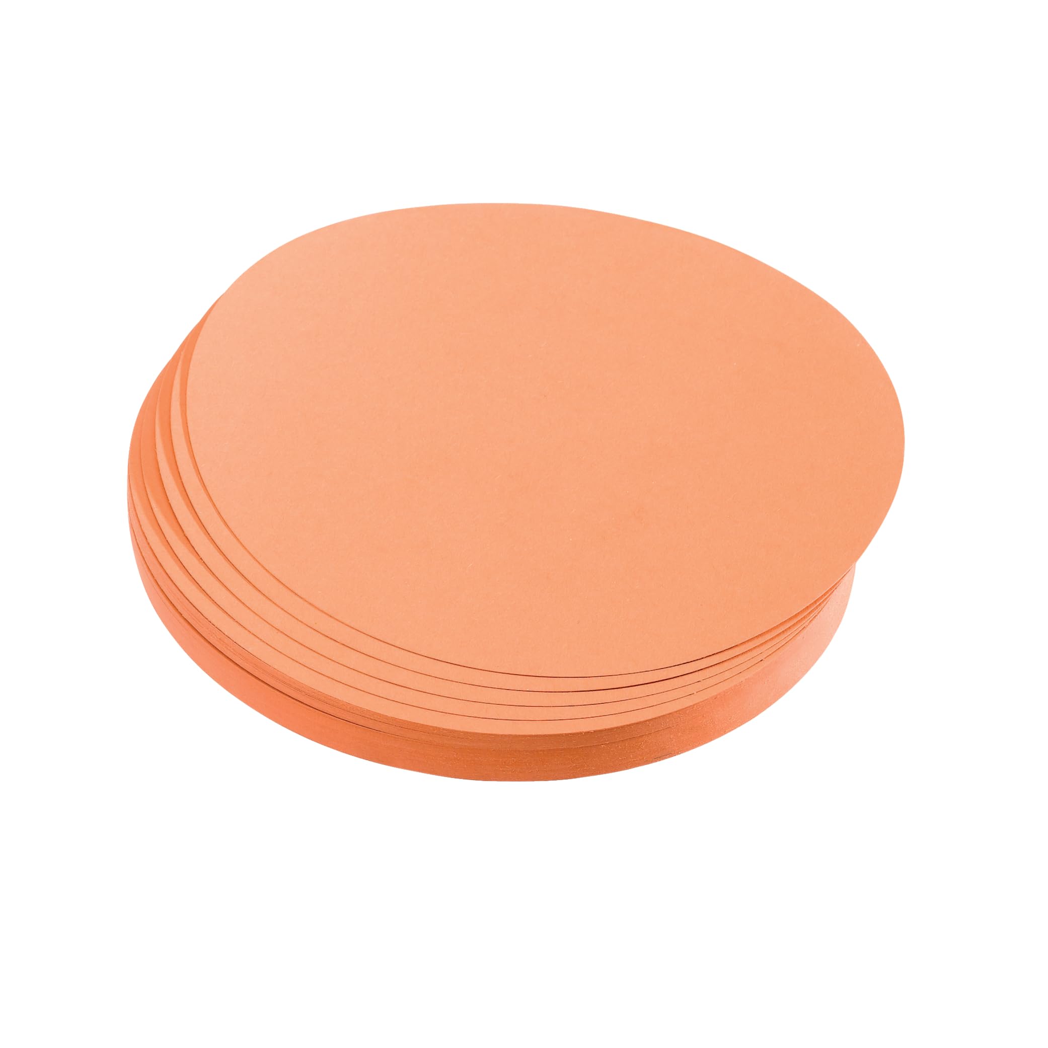 Franken Kreise UMZ 10 04 Presentation Cards Circular 9.5 cm Diameter 130 g/m² Pack of 500 Yellow 500 Stück Orange