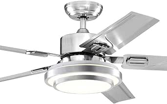 sdkky variable Frecuencia Ventilador Proyección Ceiling Fan, Modern