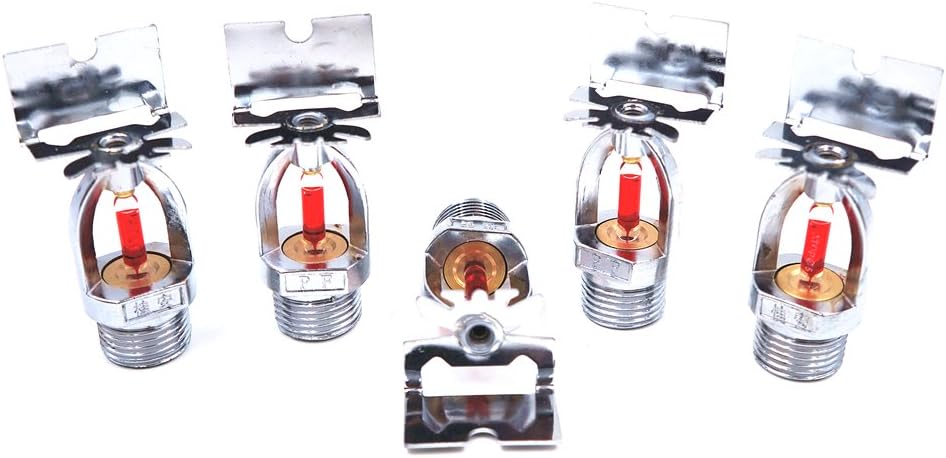 Ankong®Standard Upright Fire Sprinkler Head 1/2NPT 68 Centigrade (Side of the nozzle)