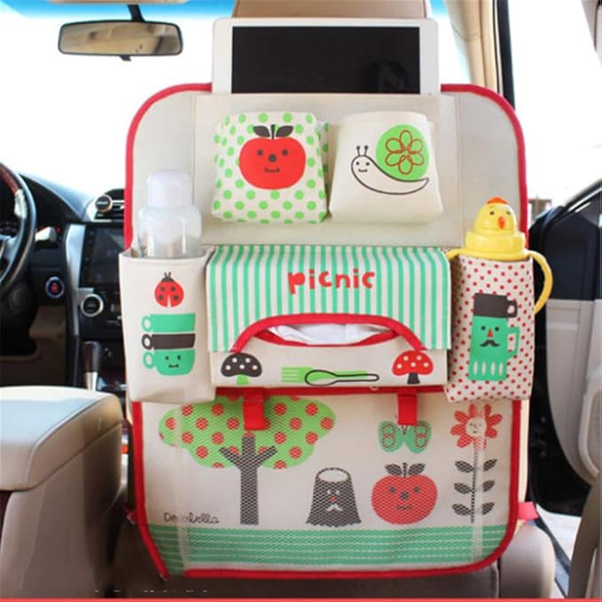 Bolsa De Almacenamiento De Asiento De Coche Pequeño Árbol Colgando De