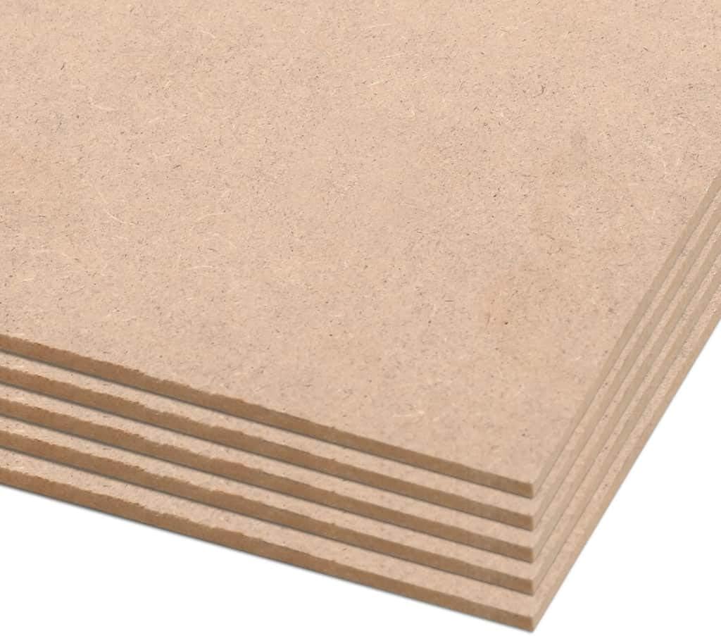 Tidyard 10X/20X Hartfaserplatte HDF-Plakatwände Ausstellungstafeln DIN A1 Größe HDF 841x594x3 mm ...