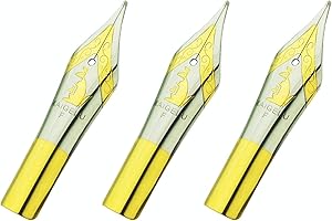 erofa 3 PCS Kaigelu Fountain Pen Nibs Spare Fine Nib, #6 Size